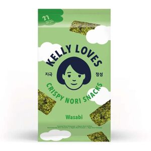 OFF 5% Kelly Loves Crispy Wasabi Seaweed Nori Snacks 16 x 4g Pack Kelly Loves