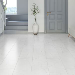 OFF 9% Luxury Flooring 19.99m² - White Iced Stone 10mm Laminate Tile ... Luxury Flooring