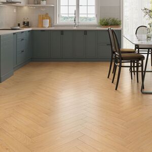 OFF 9% Luxury Flooring 19.99m² - Light Ritz 8mm Knightsbridge Oak Herringbone ... Luxury Flooring