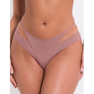 OFF 45% Scantilly Peep Show Brazilian Brief Dusty Rose Curvy Kate Ltd