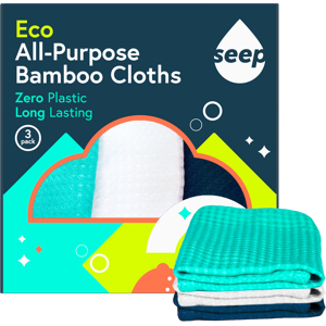 OFF 16% Seep Eco All-Purpose Bamboo Cloths (3 cloths) The seep company