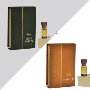 OFF 10% Dukhni Oud Faten Attar Oil + Sandalia Attar Oil Dukhni